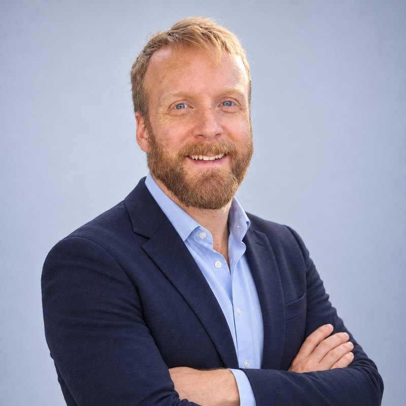 Portrett av Roy, medgründer i Null Stress Nett